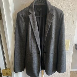 Ann Taylor Grey Blazer Gently Used